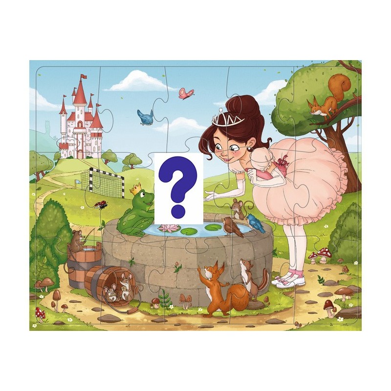 3 puzzles rigolos - Contes de fée