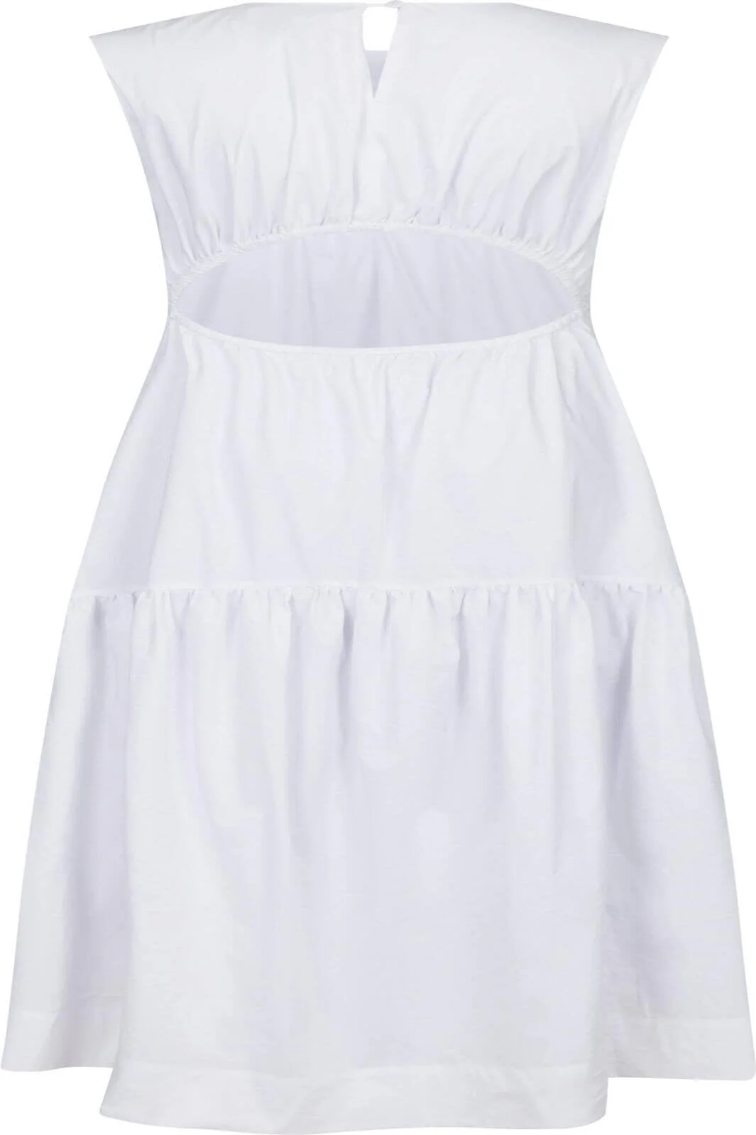 Neo Noir Eysha Poplin Dress white