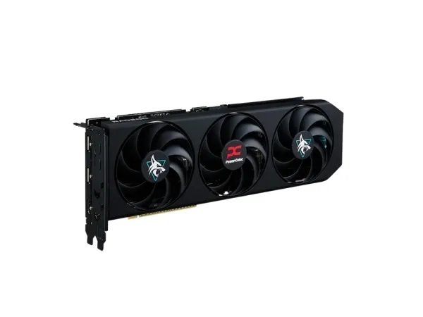 PowerColor Hellhound Radeon RX 9060 XT - Grafikkort - Radeon RX 9060 XT - 16 GB GDDR6 - PCIe 5.0 x16 - HDMI, 2 x DisplayPort