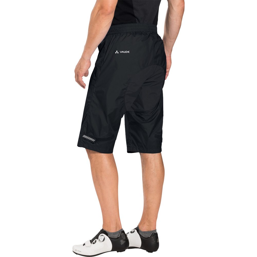 VAUDE Drop Shorts Rad-Regenshorts Herren schwarz
