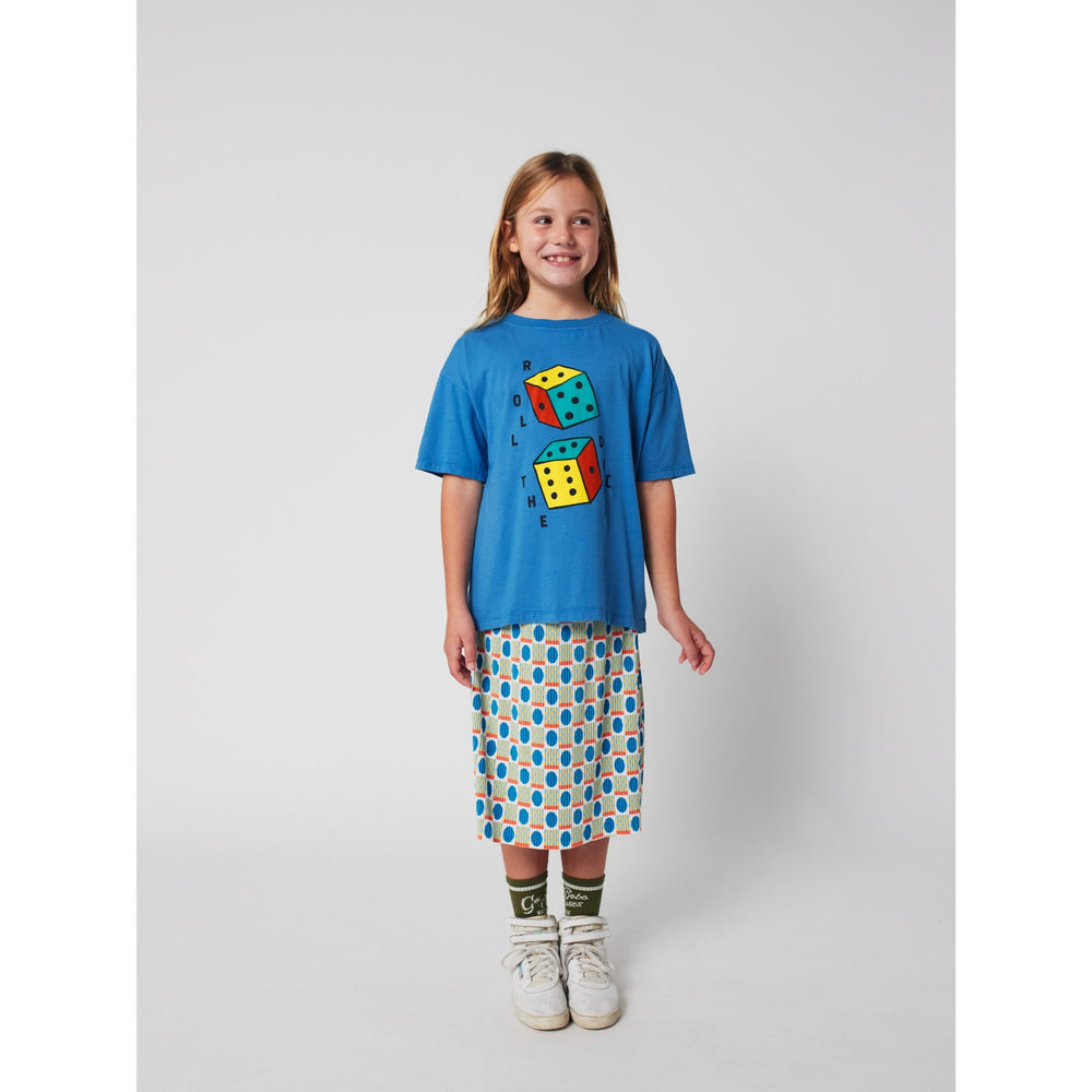 Køb Bobo Choses Blue Roll The Dice T-Shirt