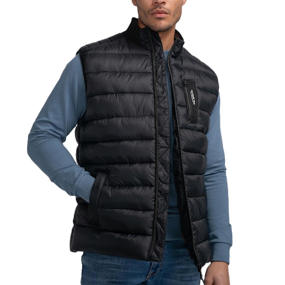 Petrol Industries Doudoune sans manche Marine Homme Petrol Industries Waistcoat