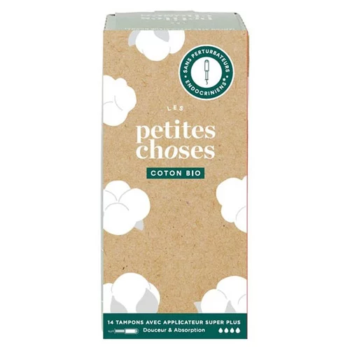 Tampons Applicateurs Flux Super Plus Bio Les Petites Choses - 14 Unités