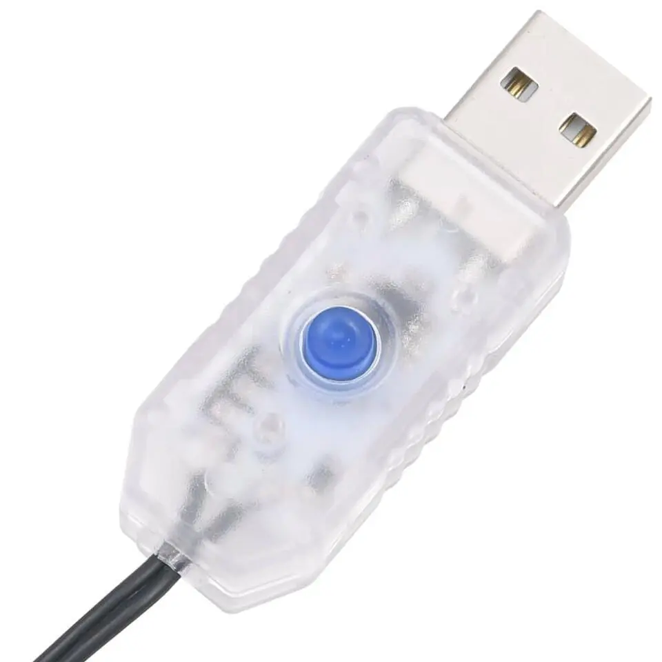 vidaXL - Led-slinger - Multicolour - 15 m