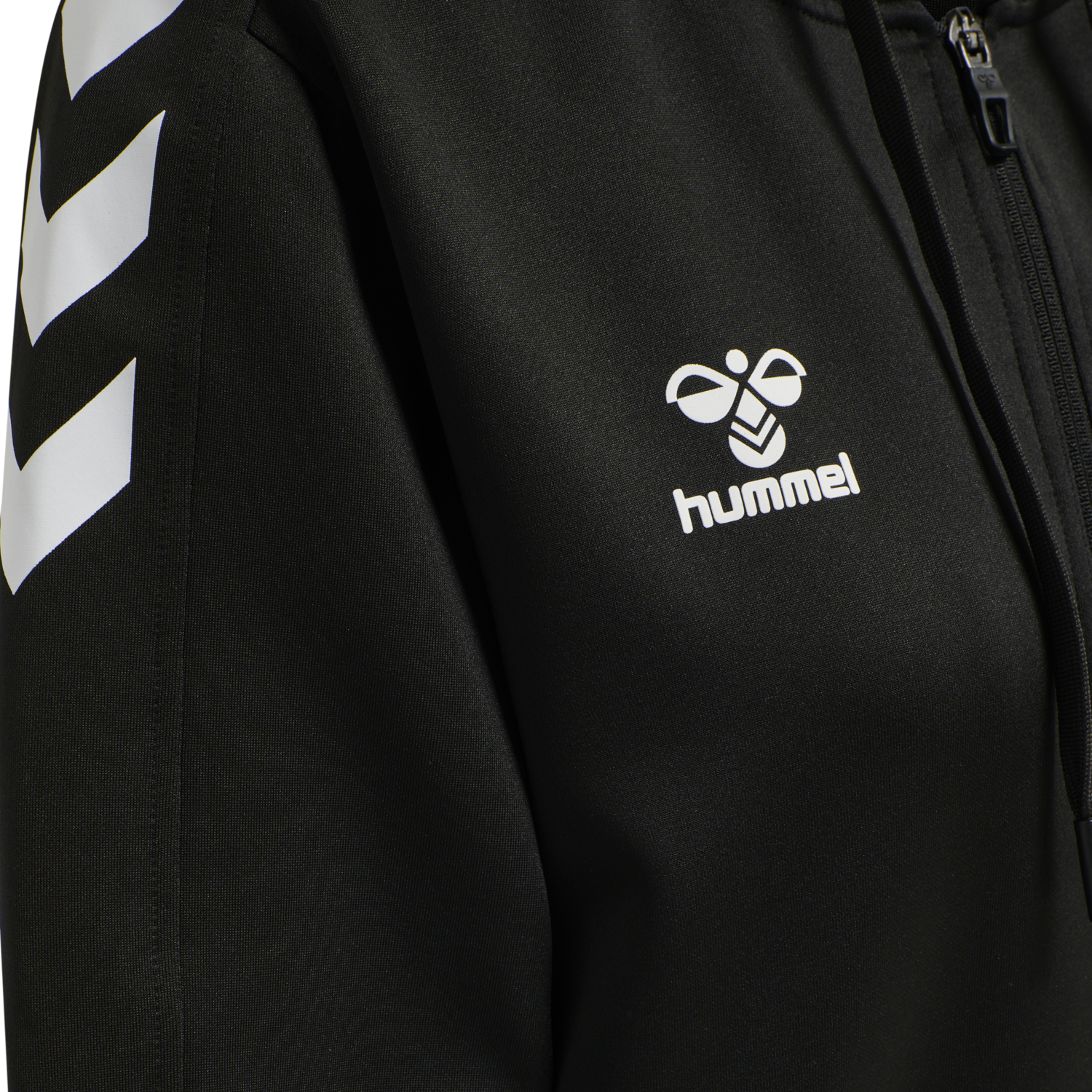 hmlCORE XK POLY ZIP HOOD SWEAT WOMA