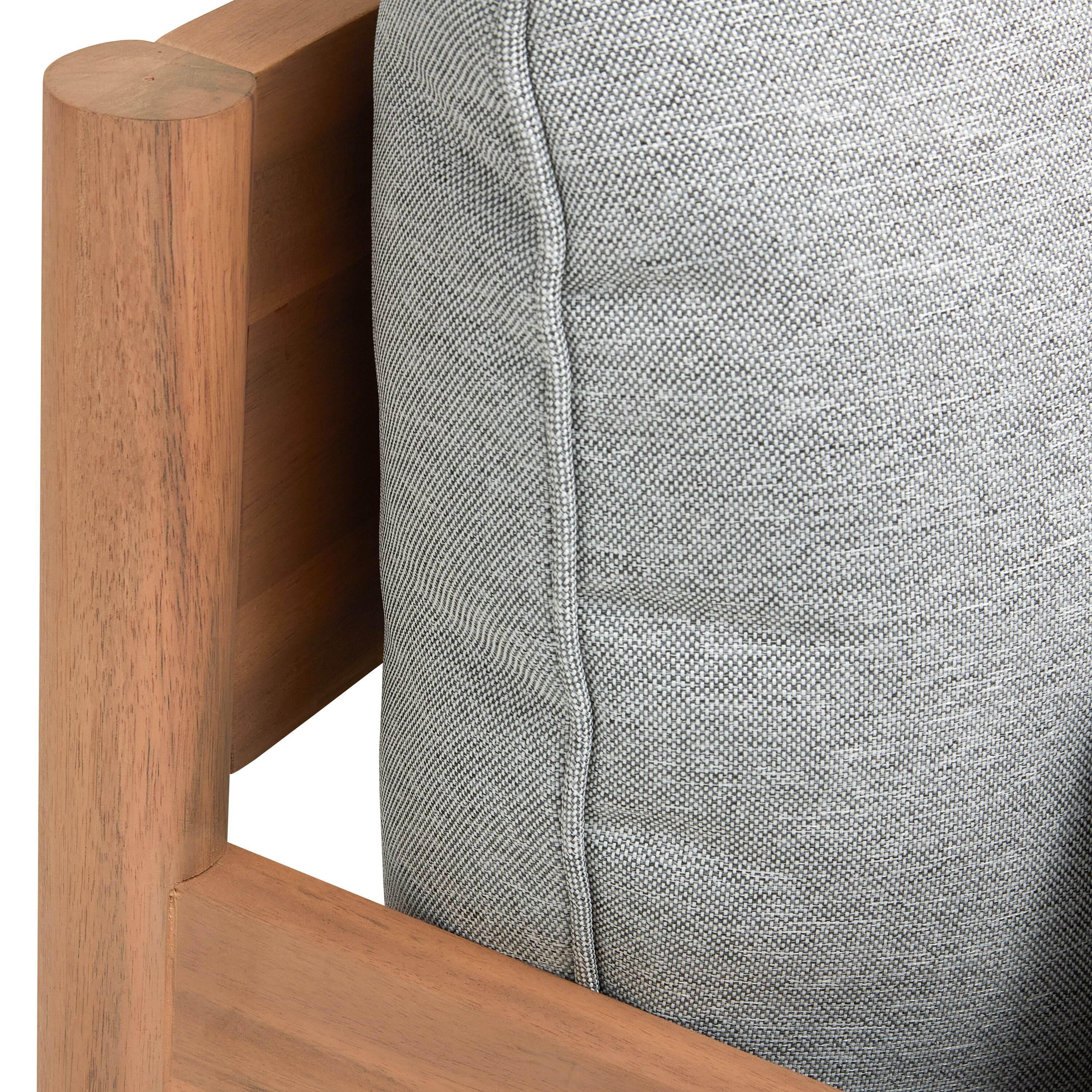 SANTA CRUZ Loungesofa - Grau / B: 152.0 cm x T: 79.0 cm x H: 75.0 cm