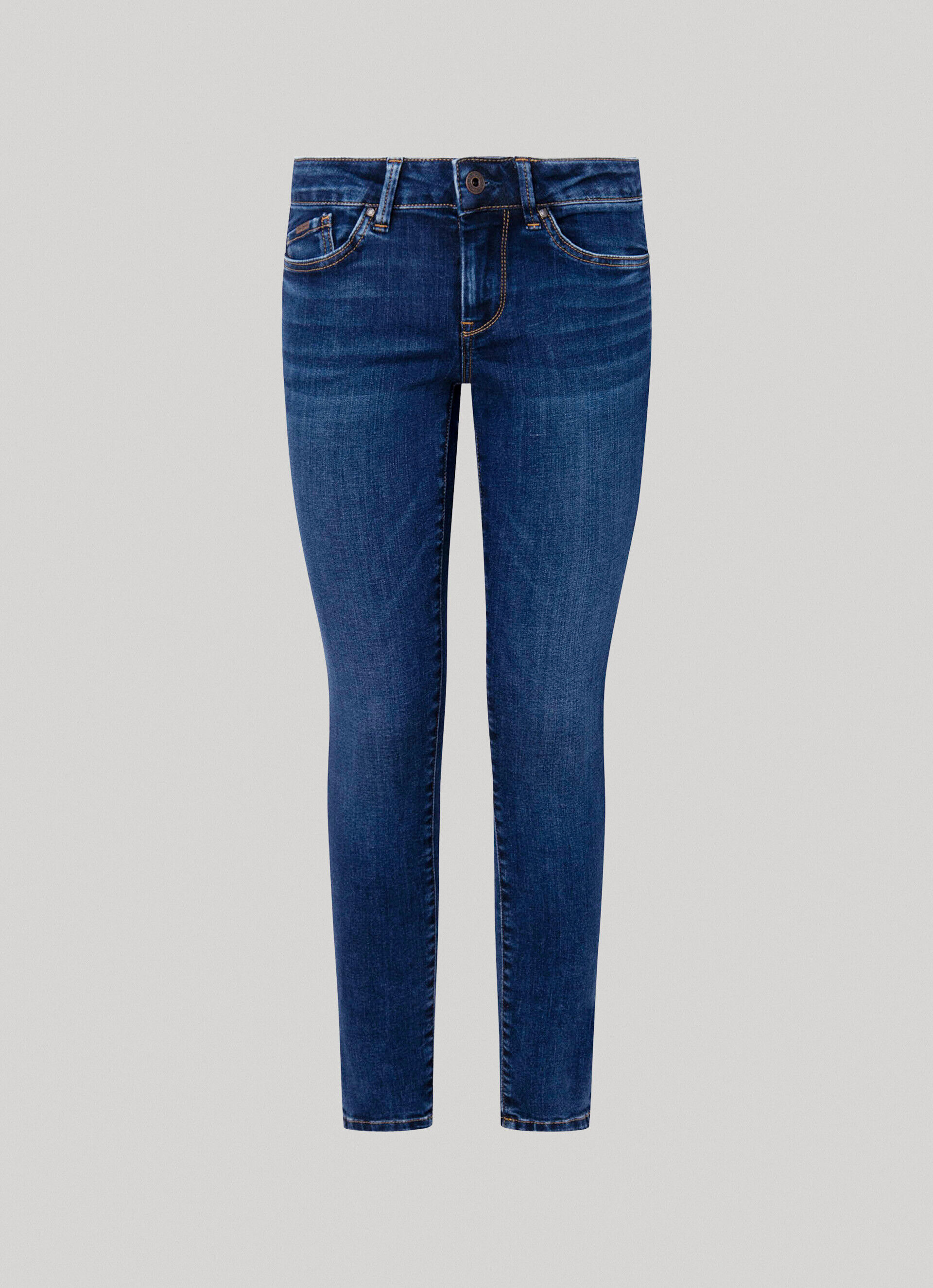 CALÇA JEANS PIXIE FIT SKINNY TIRO TAMANHO MÉDIO - jeans