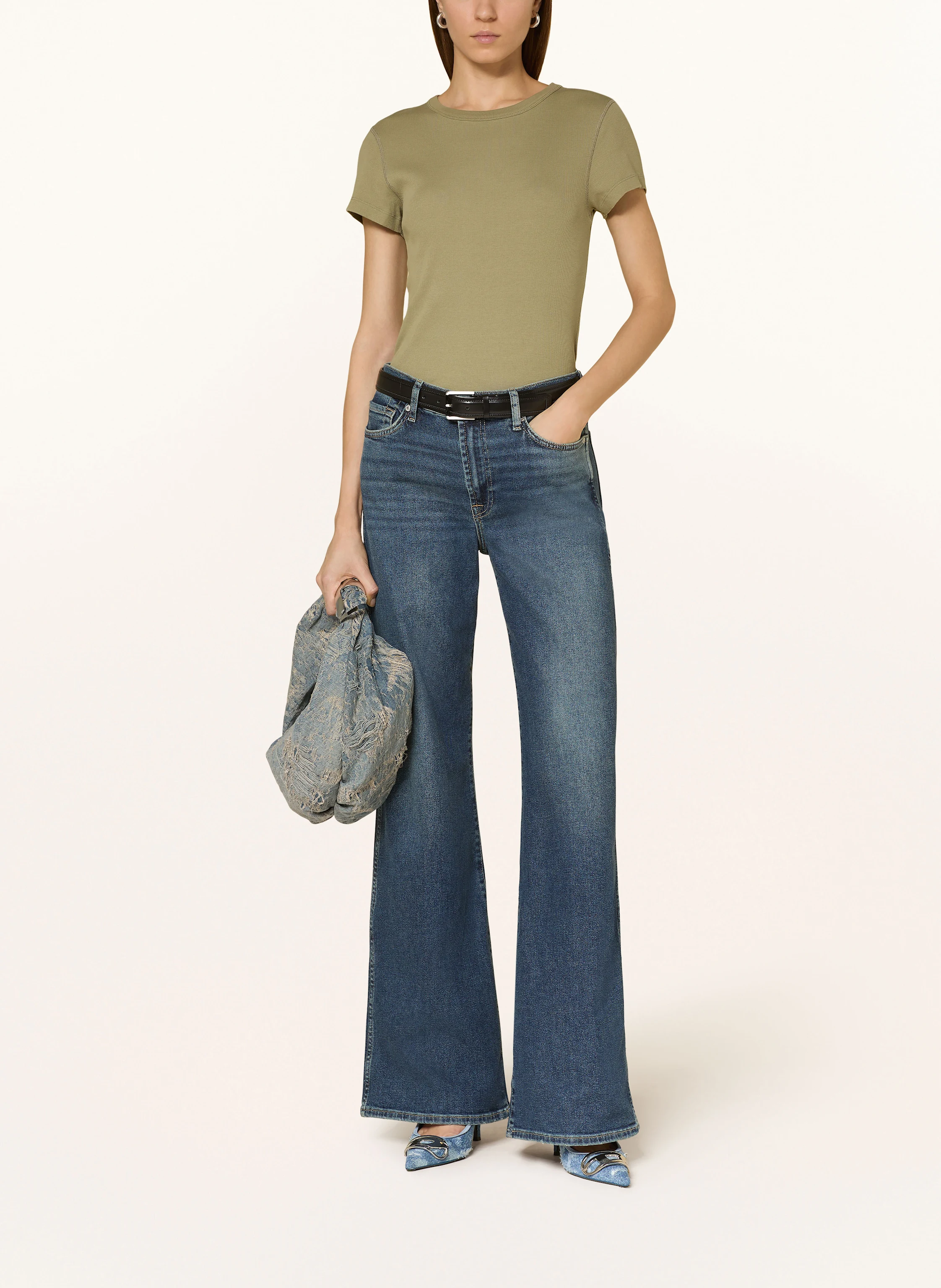 7 for all mankind Flared Jeans LOTTA BAY