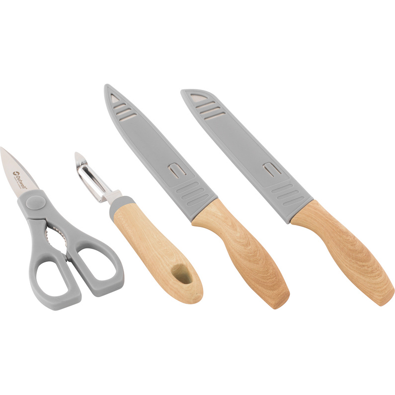 Outwell Chena-Messerset mit Sparschäler & Schere