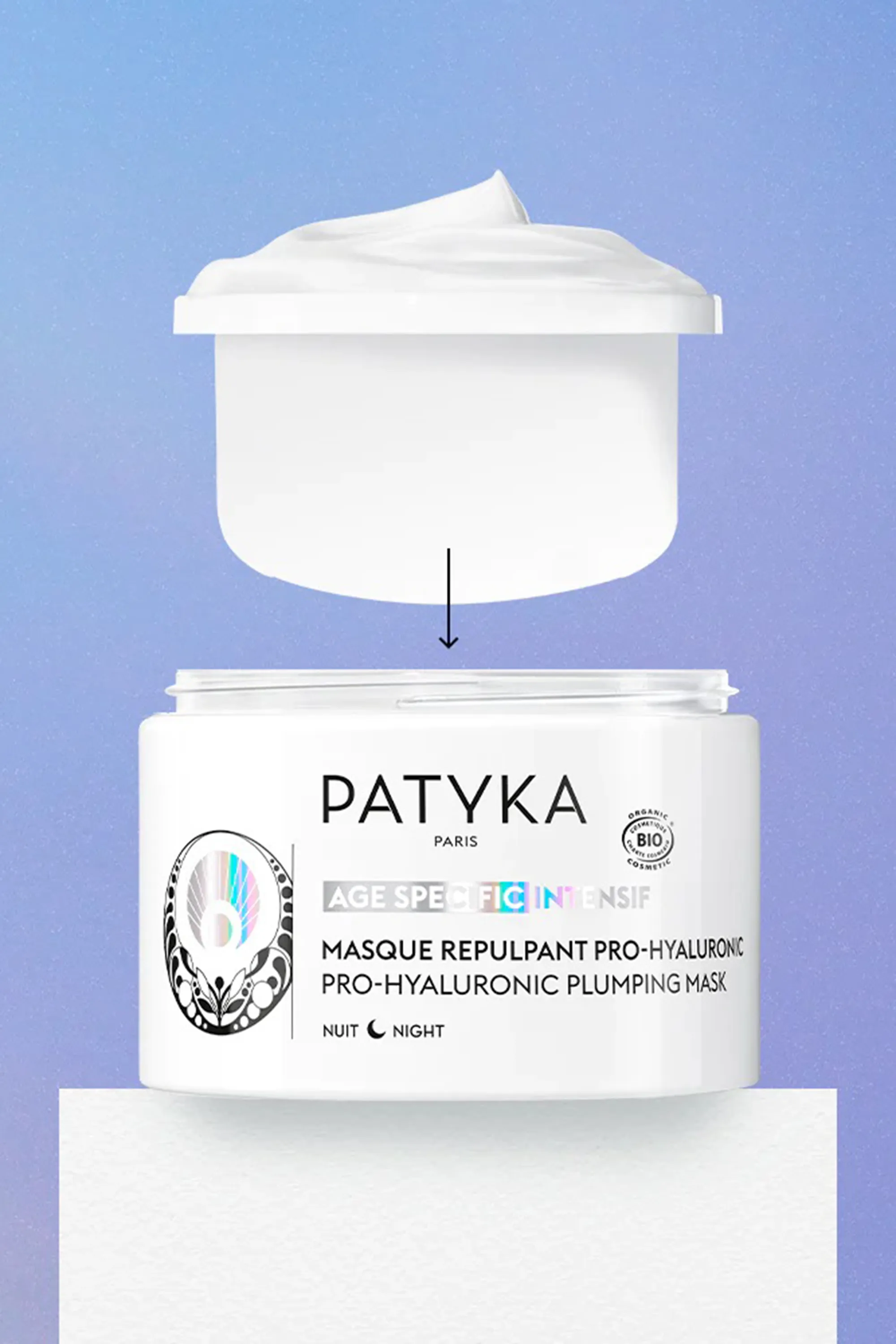 Patyka Masque repulpant pro-hyaluronic rechargeable-50 ml