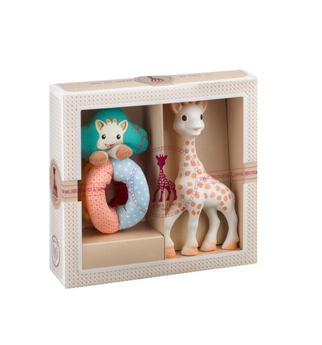 Coffret naissance Sophie la Girafe avec Hochet bille - VULLI