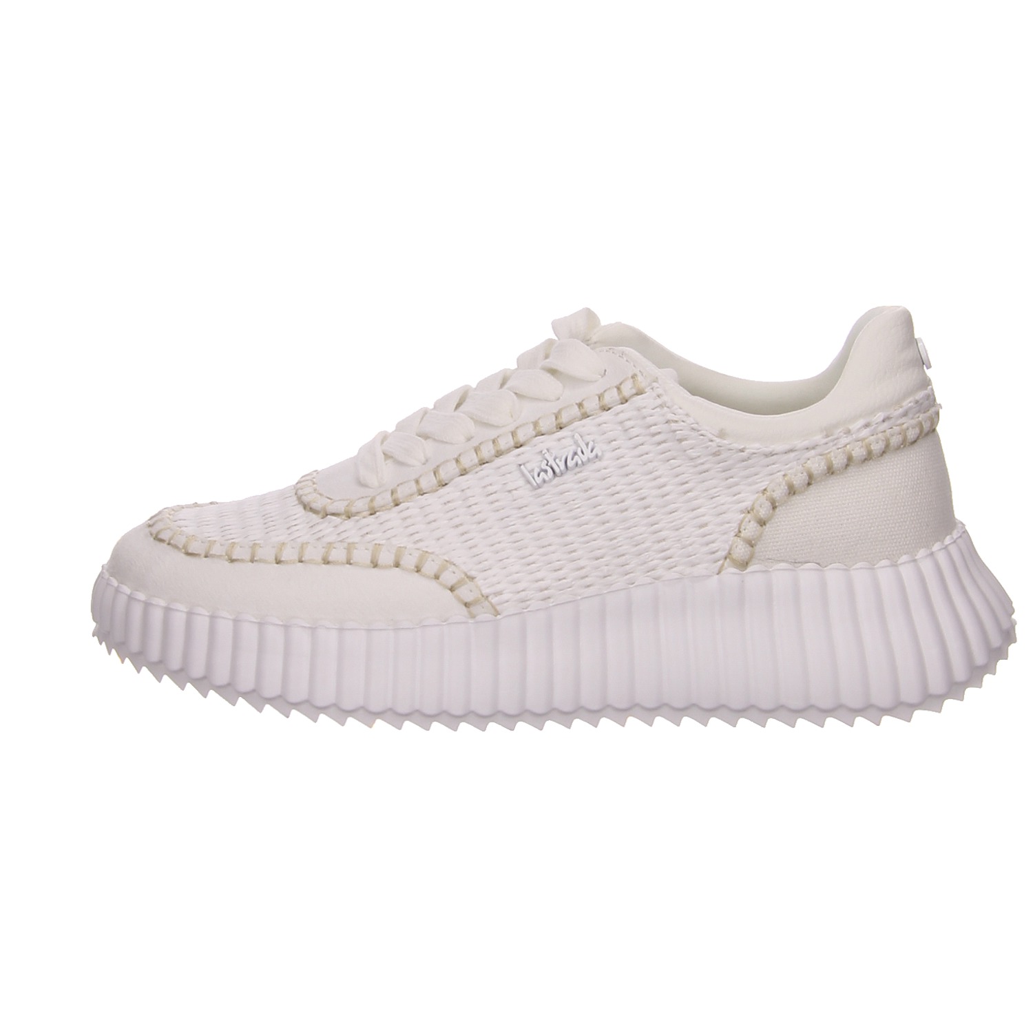 La Strada Schnürschuhe weiß weiss/weiss kombi