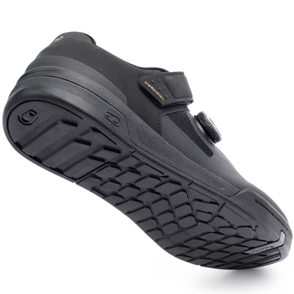 Chaussure VTT plate CRANKBROTHERS STAMP BOA FLAT BLACK / GOLD - BLACK OUTSOLE