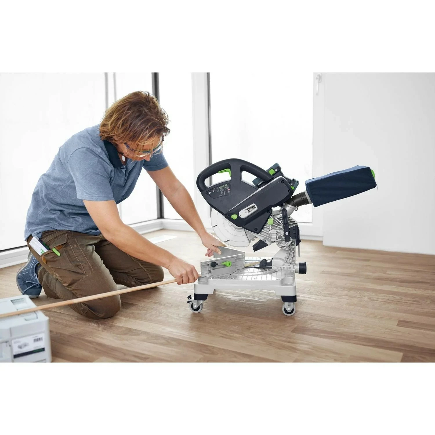 Festool SYMC 70 EB-Basic SYMMETRIC 2x18V Accu-plintenzaag body