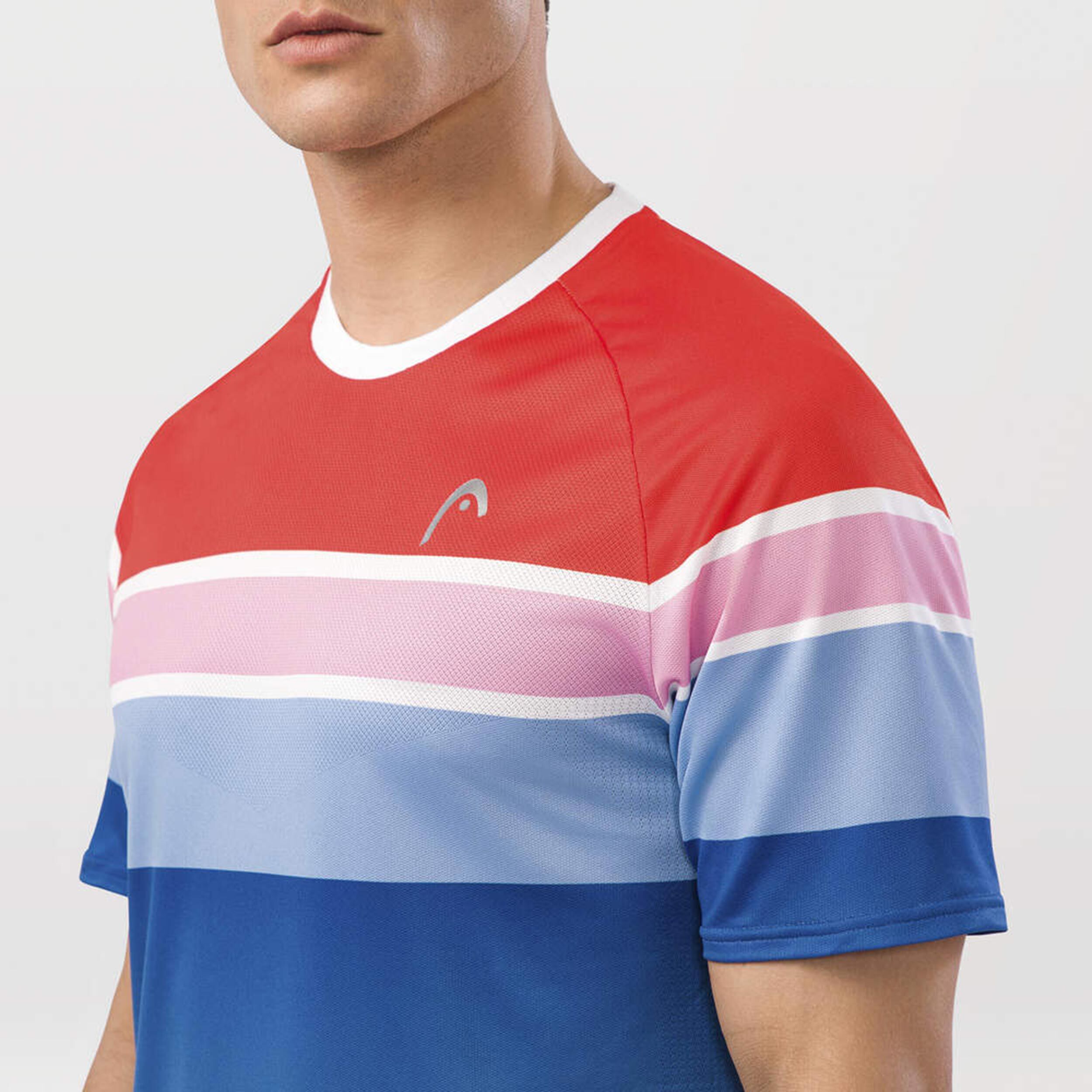 HEAD Performance Mc Paris T-shirt Hommes - Multicouleur