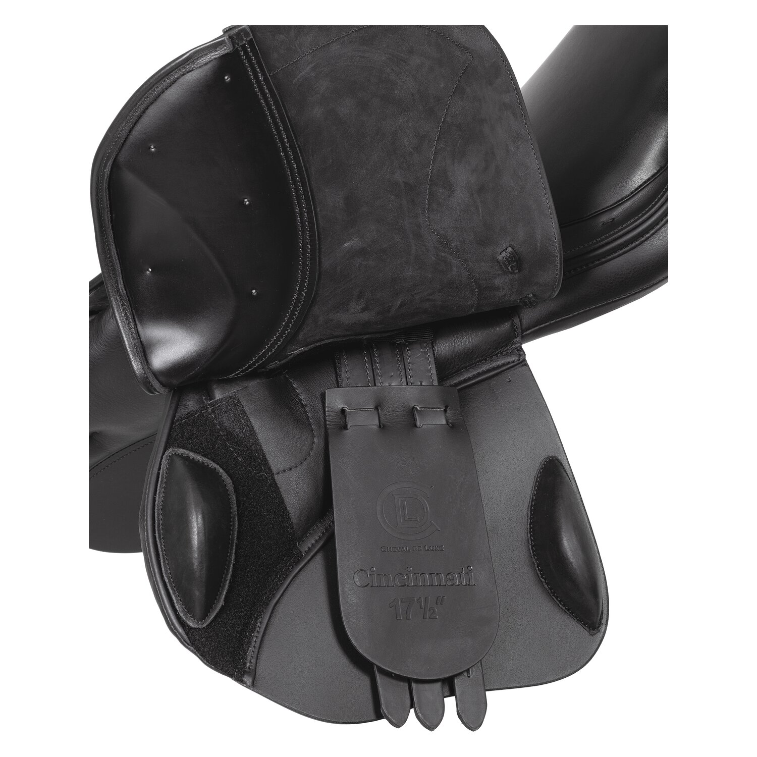 Cheval de Luxe Springsattel Cincinnati  - schwarz - 17.5