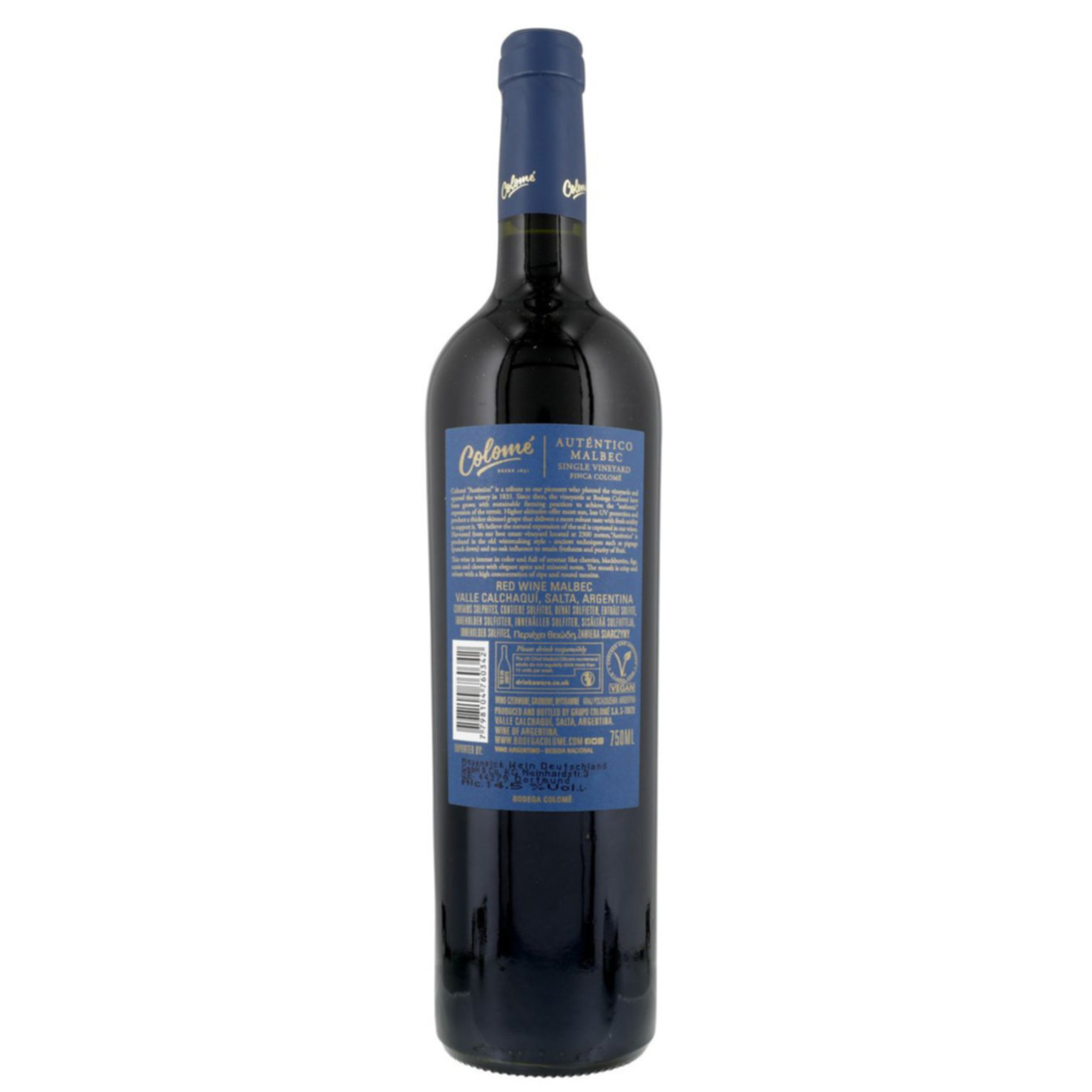 Calchaqui Malbec Auténtico Colomé -75cl