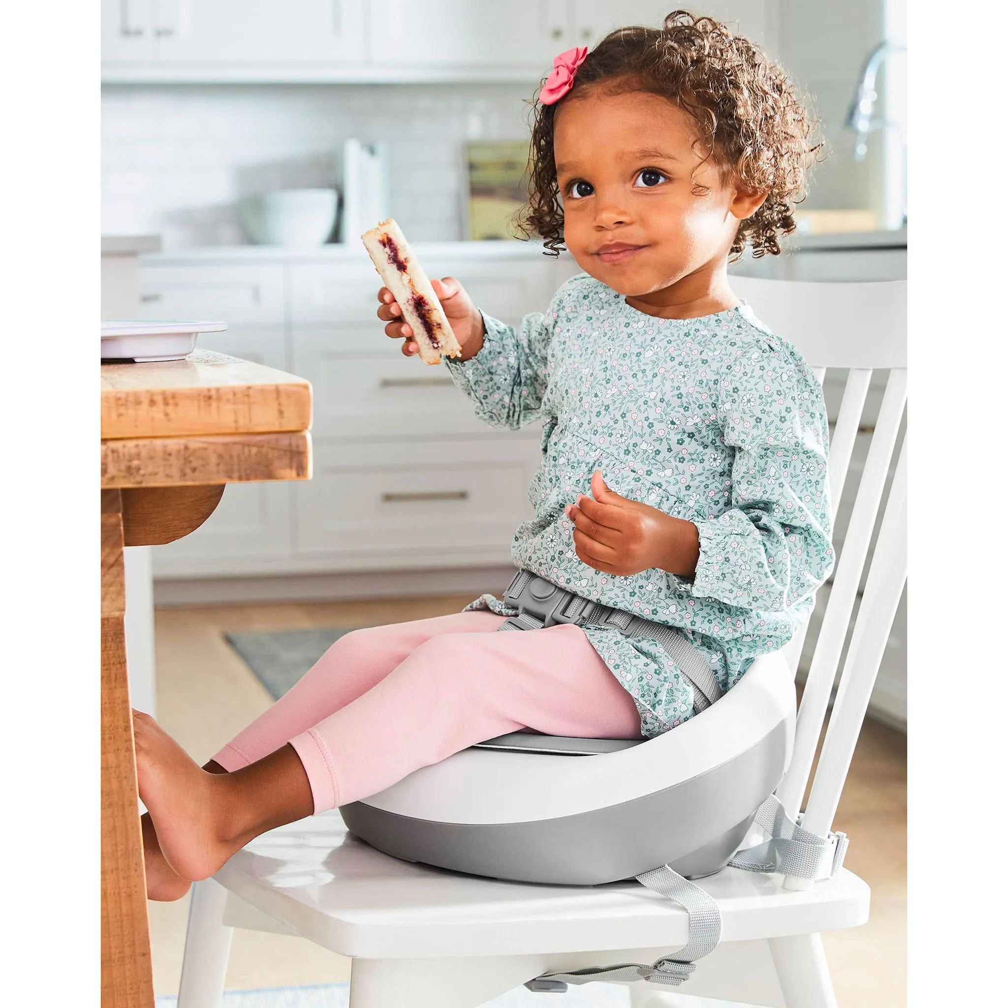 Skip Hop Siège de Table Rehausseur Sleek - Gris  Blanc