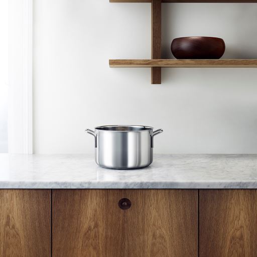 Eva Trio Rustfri Stål Gryde, 6,5 L