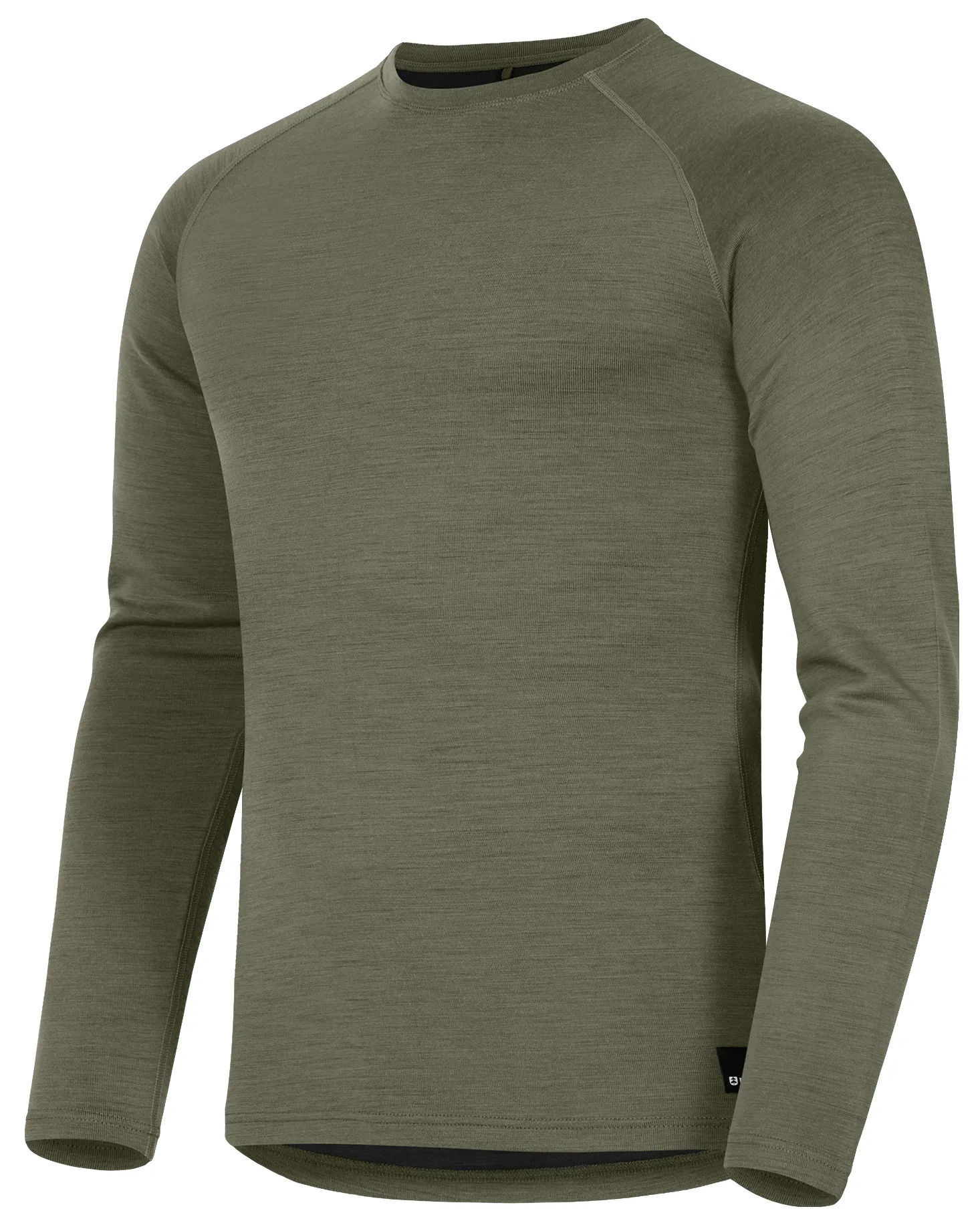 Urberg Merino-Bamboo Base Layer Top Men Deep Lichen Green
