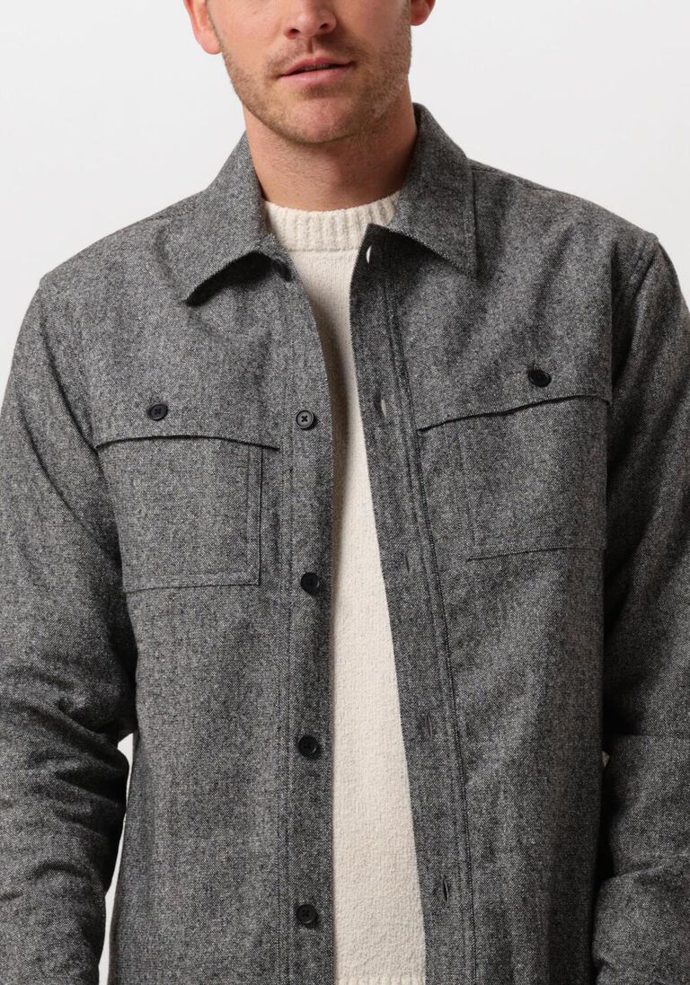 grijze the goodpeople overshirt solva