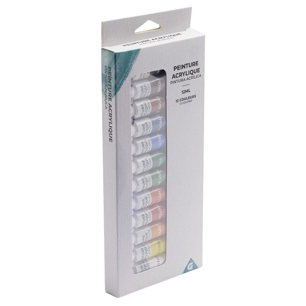 Peinture à huile 12ml x12