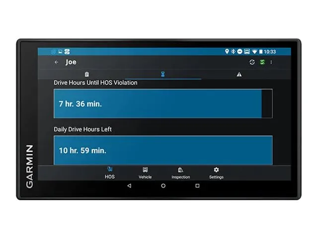Garmin dezl LGV610 - GPS-navigator - automotiv 6