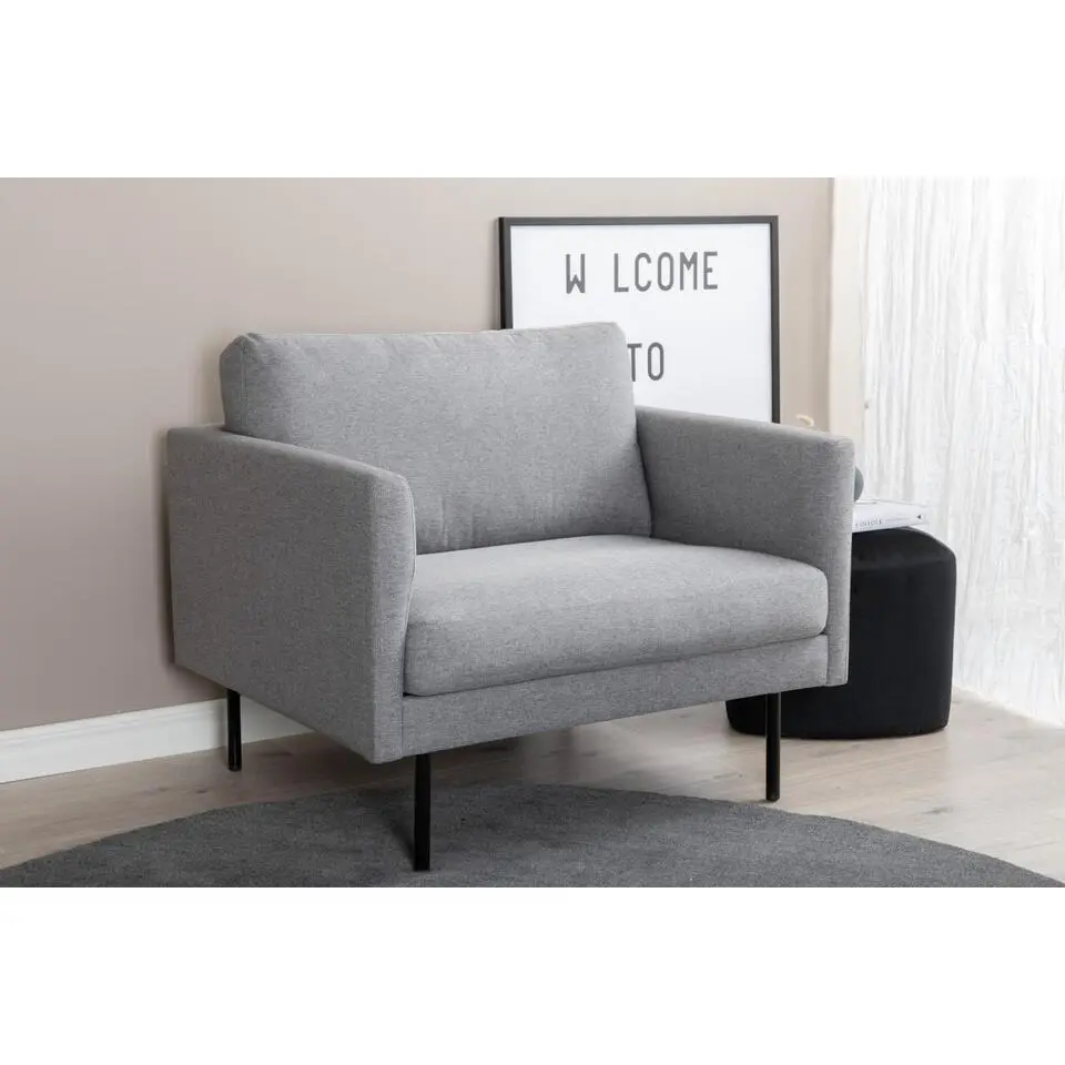 Svea - Sika fauteuil - grijs