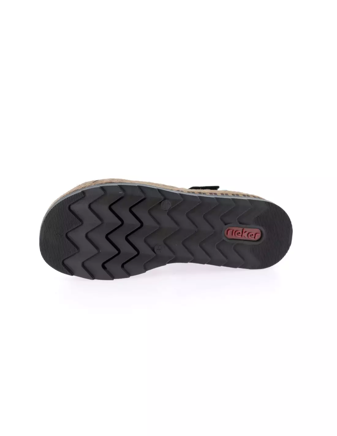 RIEKER V7951-00 - Sandales & nu-pieds Schwarz