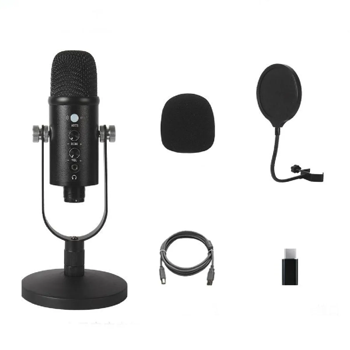 Yonis Microphone USB Condensateur