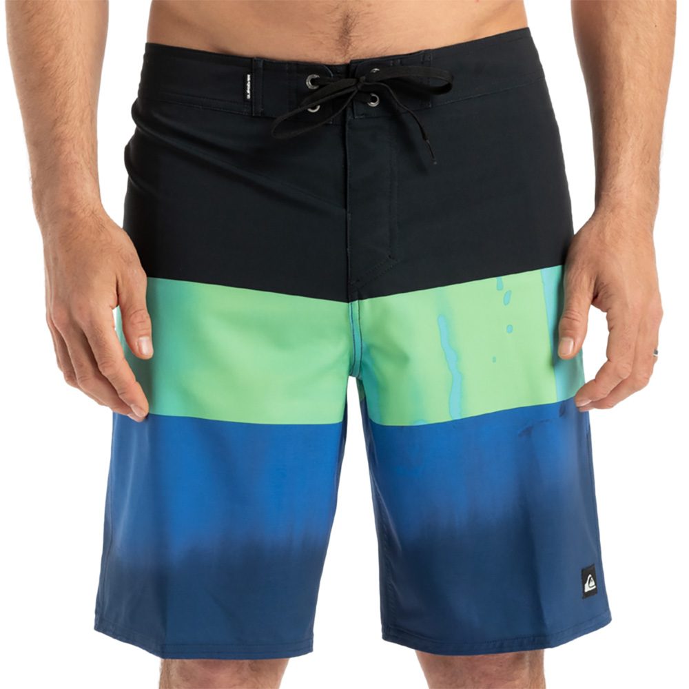 Quiksilver Surfsilk Straight Leg 20 Boardshorts Herren nebulas blue bloomfade