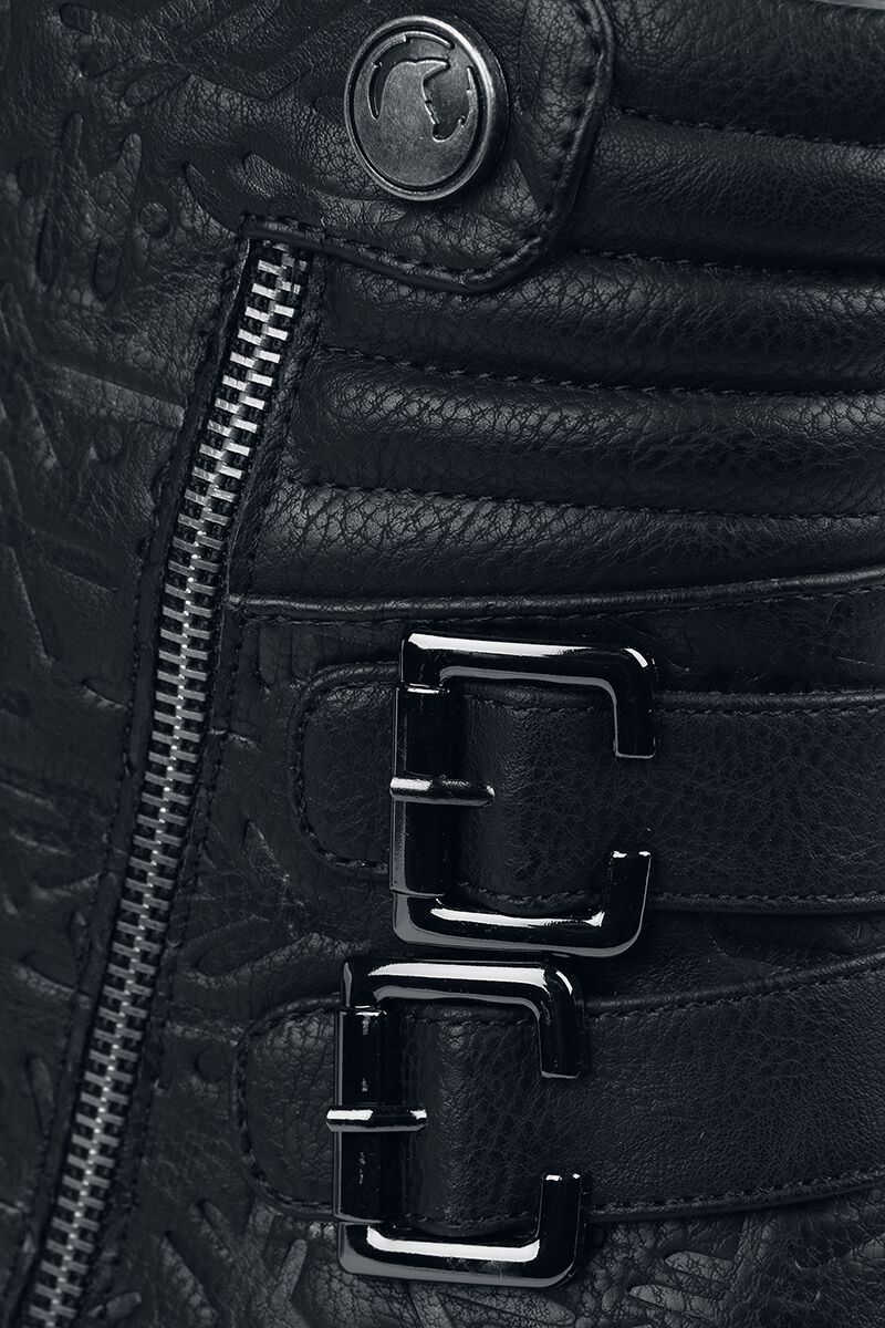 Lace-Up Boots | Black Premium by EMP Bottes