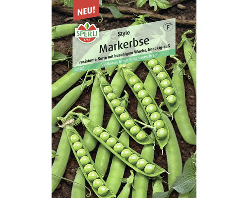 Sperli groentezaden in tuinerwtenstijl