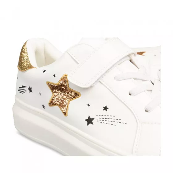 Baskets BLANC LITTLE LOLITA