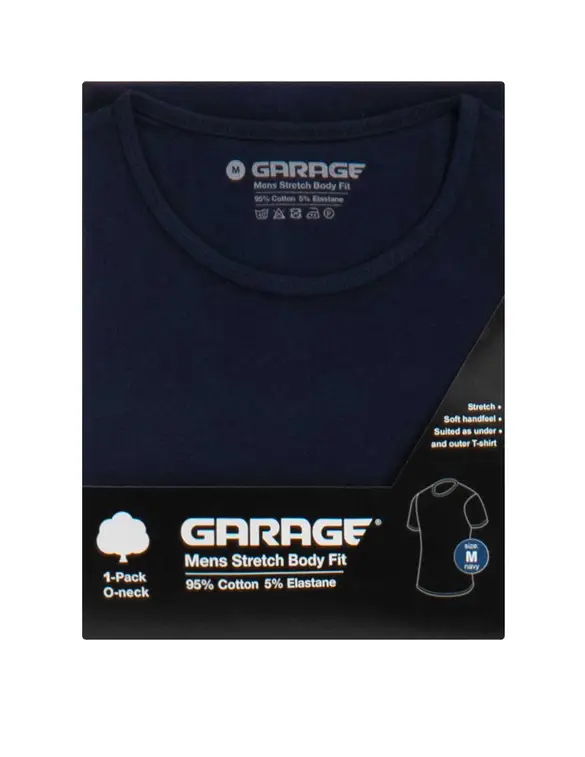 Garage T-shirt Bodyfit ronde hals 0201