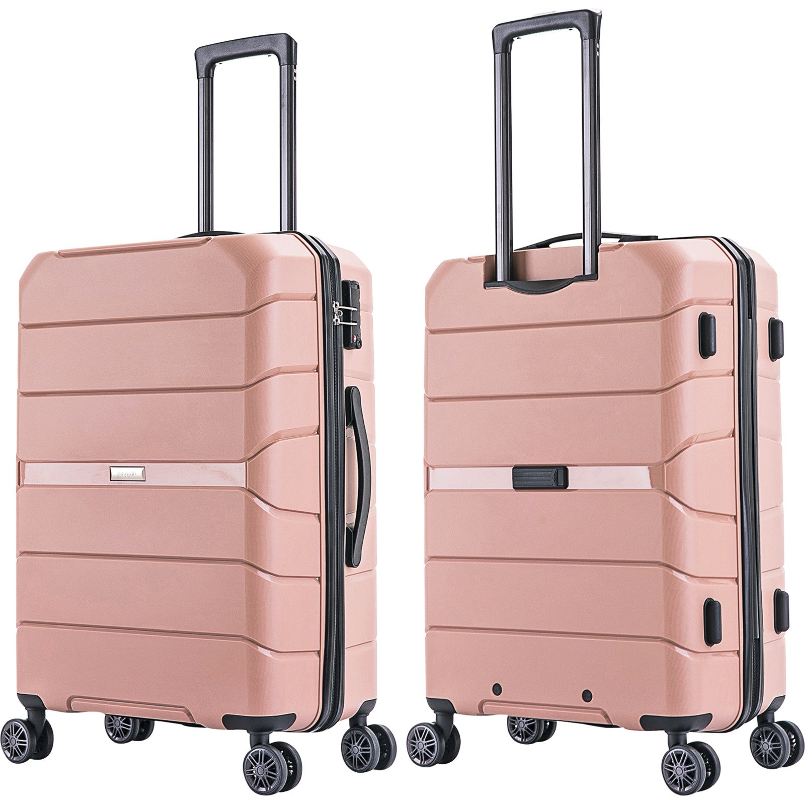 Koffer Angelika S 59x40x23.5cm rosa 4DR