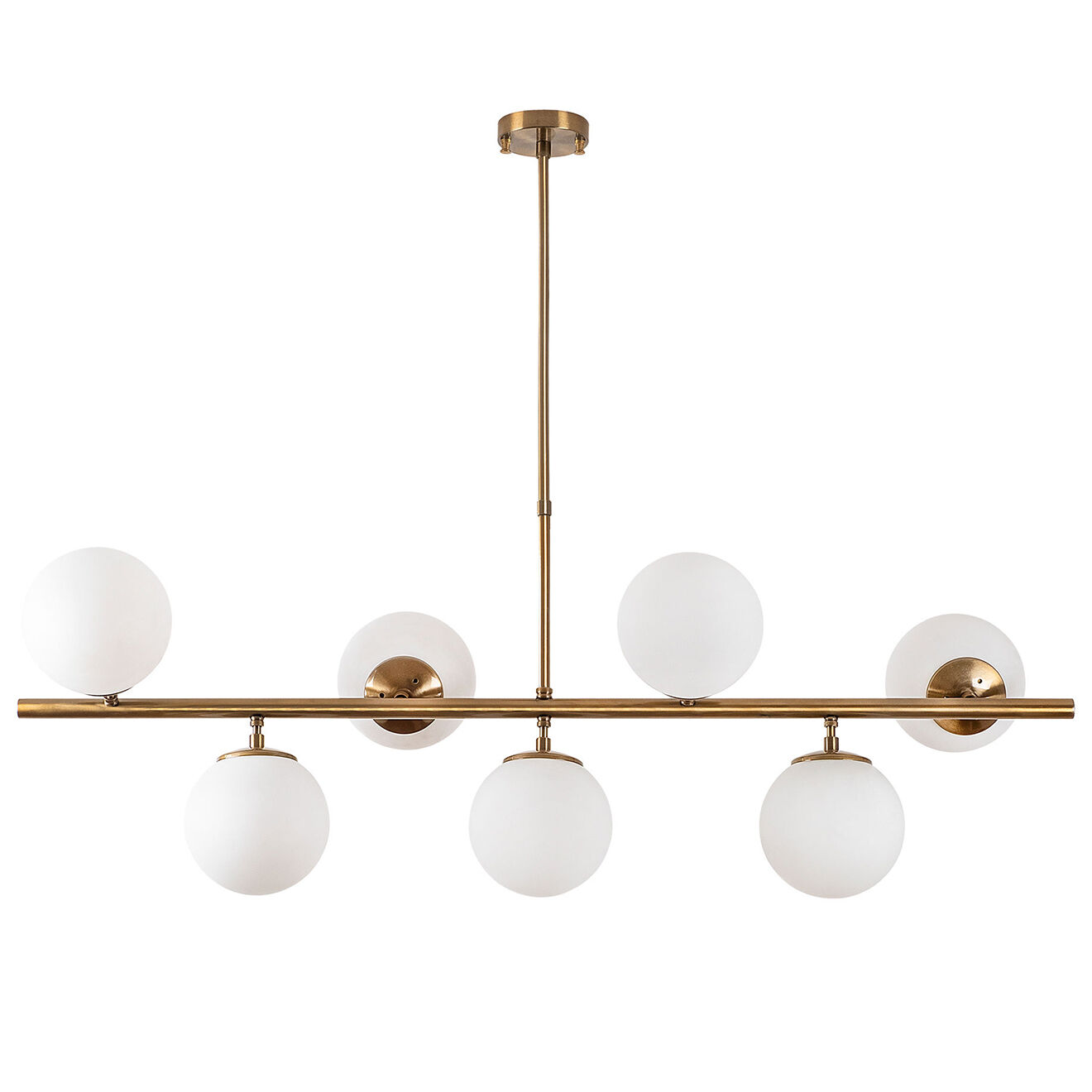 Opviq Lustre Fazli doré - 113x40x46-85 cm