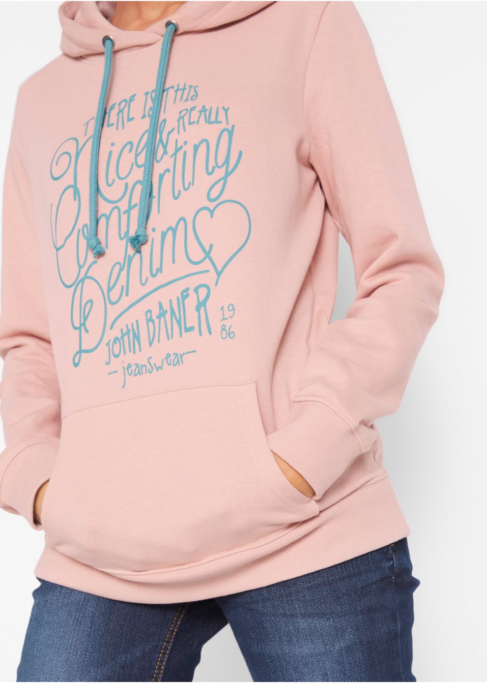 Sweat-shirt à capuche imprimé
