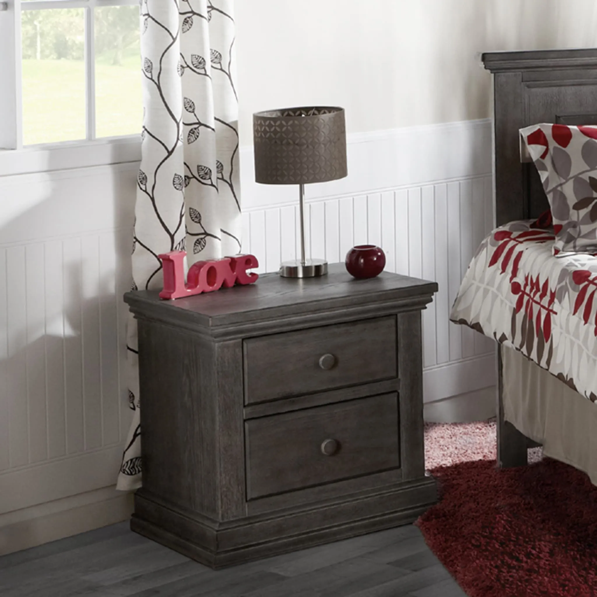 Pali Design Table de Nuit Modena - Granite