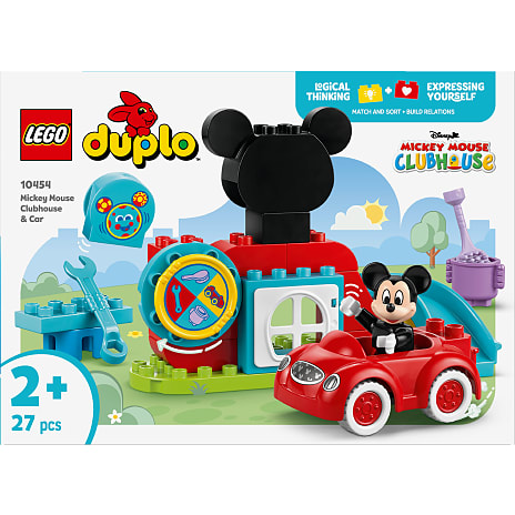 LEGO DUPLO Disney Mickeys klubhus og bil 10454