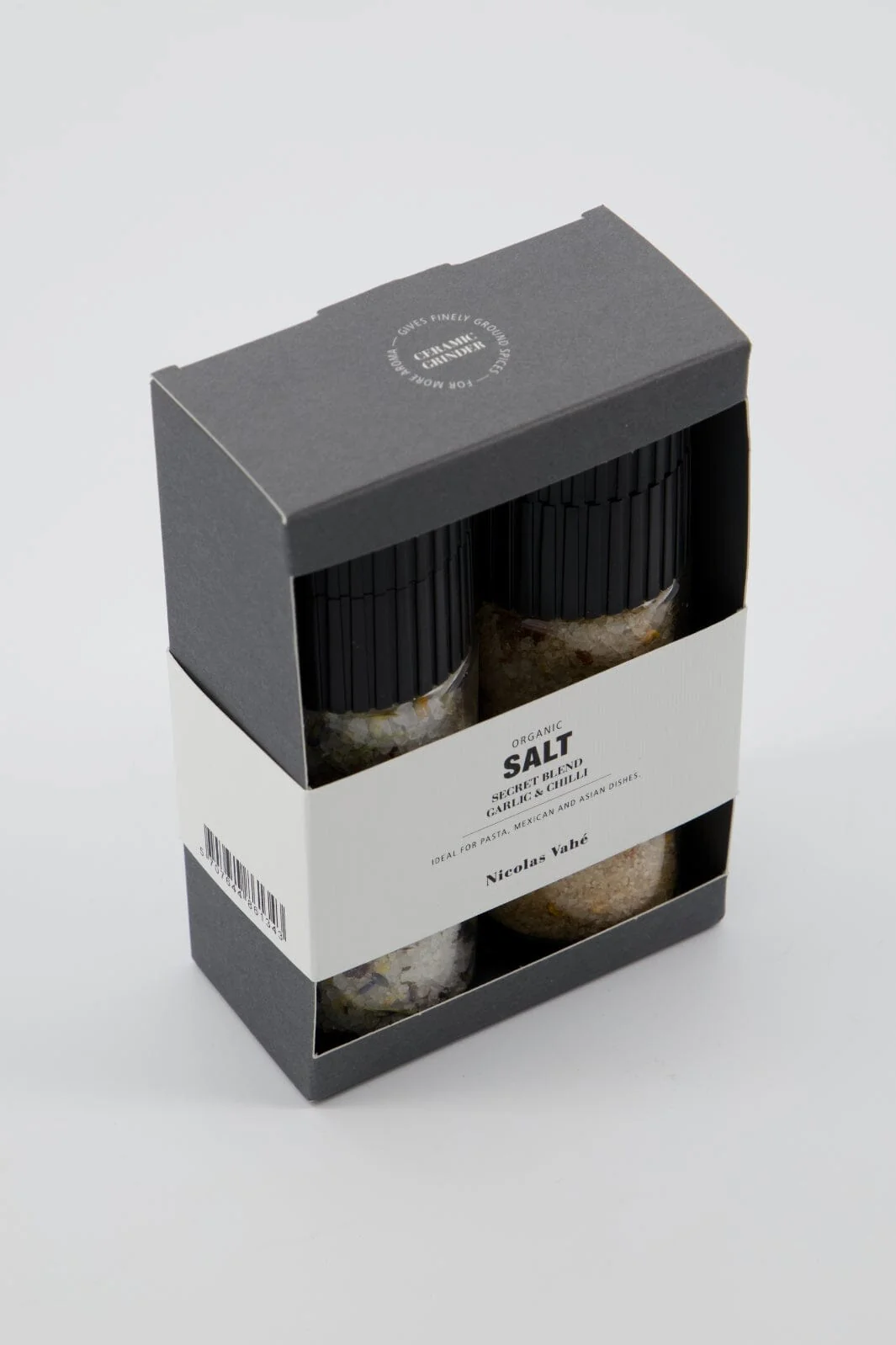 Nicolas Vahé Gaveæske, Nicolas Vahé Organic Secret blend & Salt, Garlic & Chilli