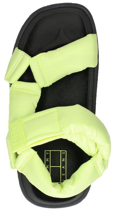 Tommy Hilfiger Sandalen Plat groen