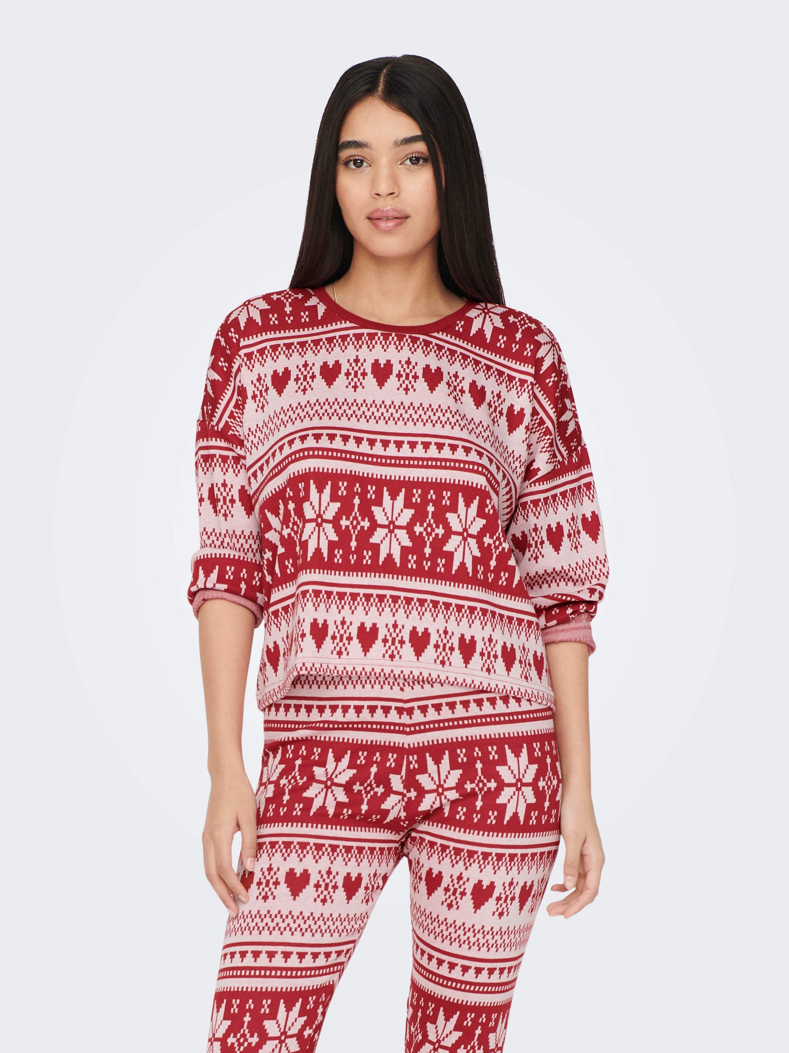 JDYSANTA Top True Red