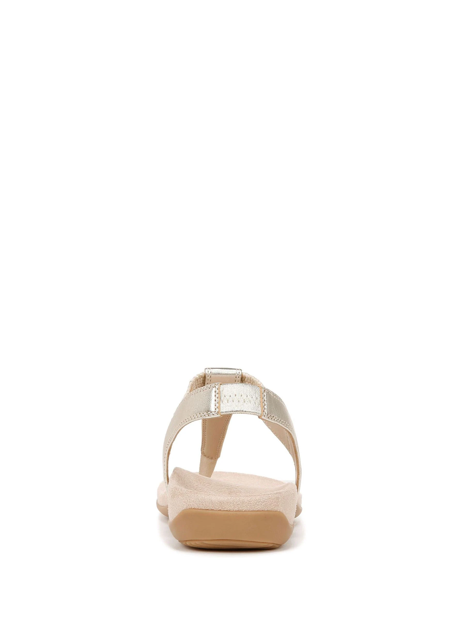 Goud - Vionic Brea Wide Fit Arch Support Toe Post Sandals