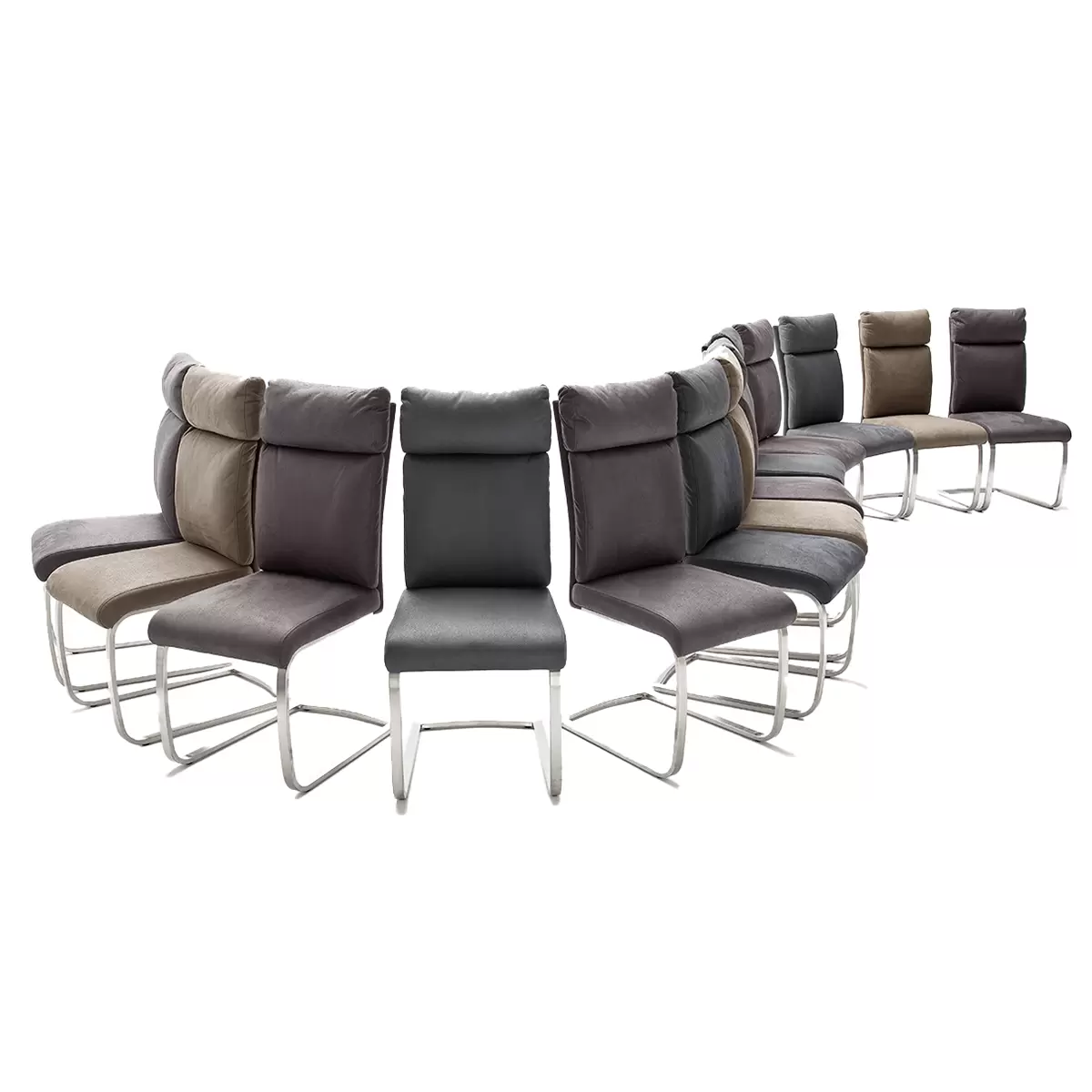 Stuhl Rabea beige,silber