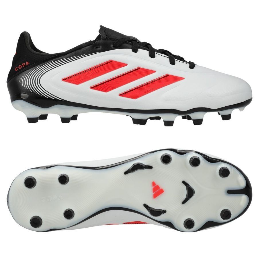 adidas Copa Pure League III FG/AG Pure Victory - Blanc/Lucid Red/Noir