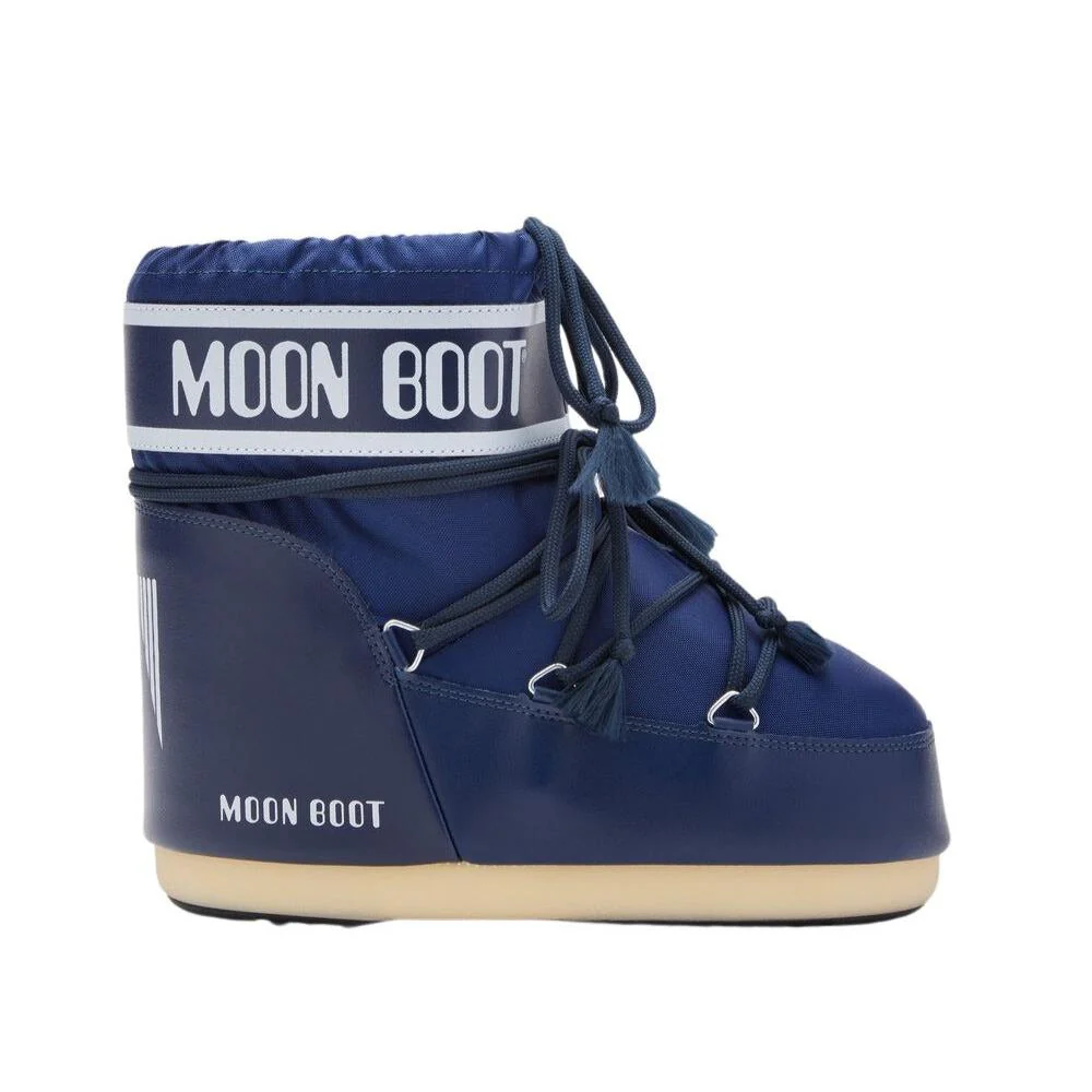 MOON BOOT  Icon Low Nylon støvle - blå