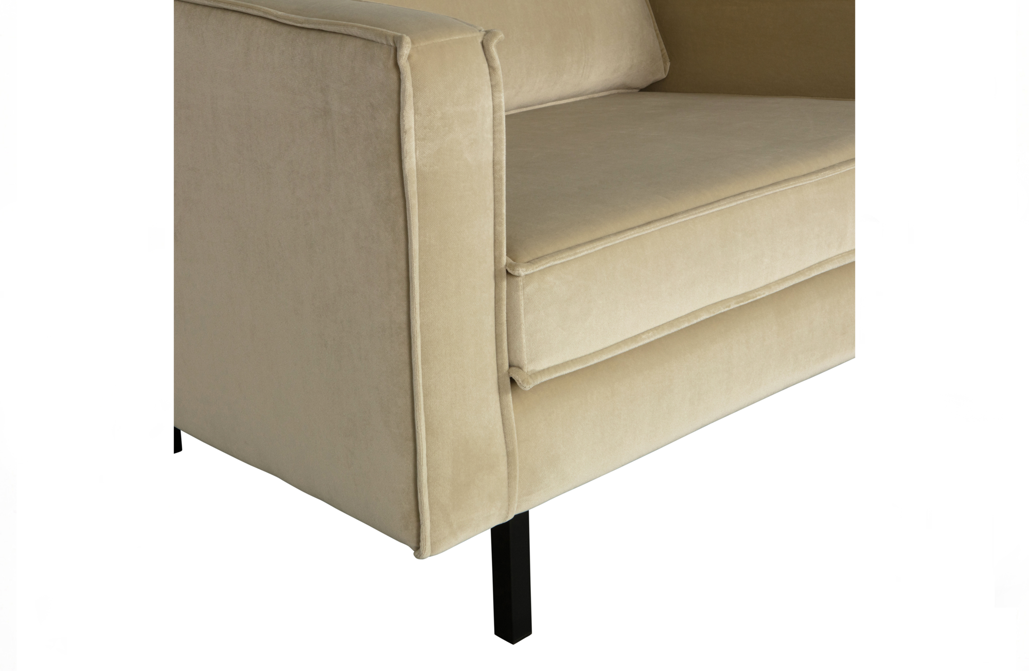 Fauteuil Rodeo Velvet - Pistache