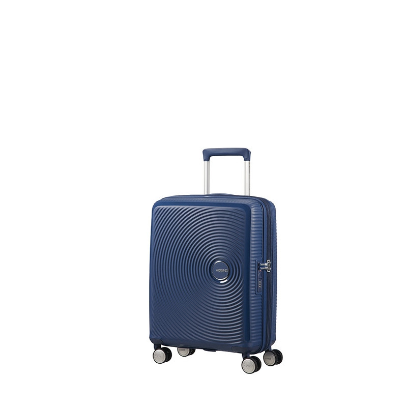 Valise cabine rigide Soundbox Extensible 55 cm Navy