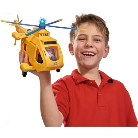 Simba Feuerwehrmann Sam Hubschrauber Wallaby II mit Figur